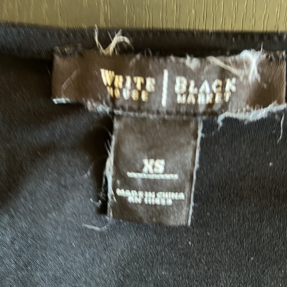 White House Black Market Ruffle Sleeve Dress - Picture 10 of 11